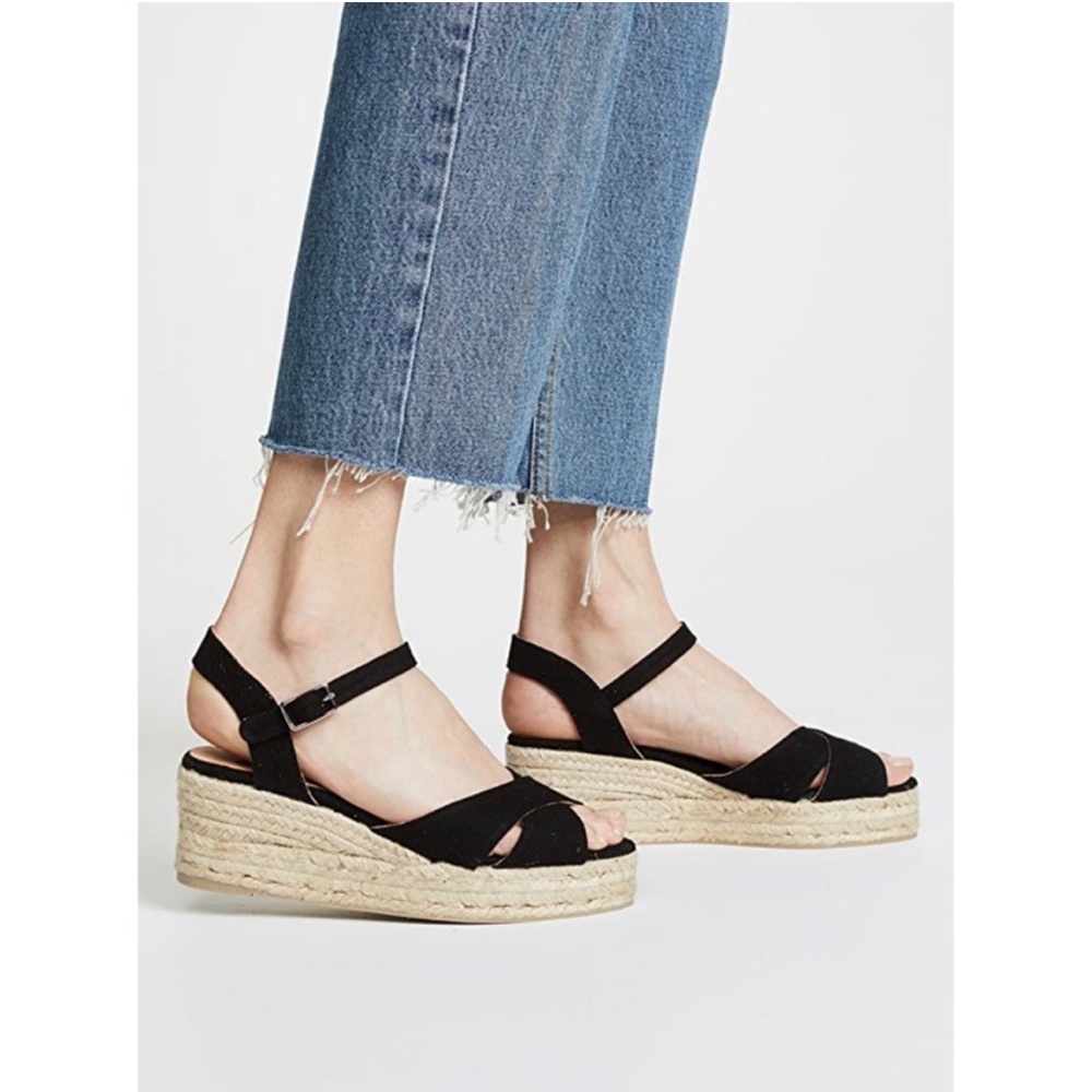 NWOT Castaner Blaudell crisscross low wedges - Sz. 41